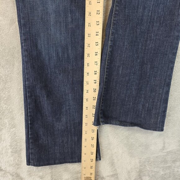 David Kahn Jeans Womens 29 Blue Bootcut Stretch Denim Made in USA Style 3782 - Picture 4 of 13